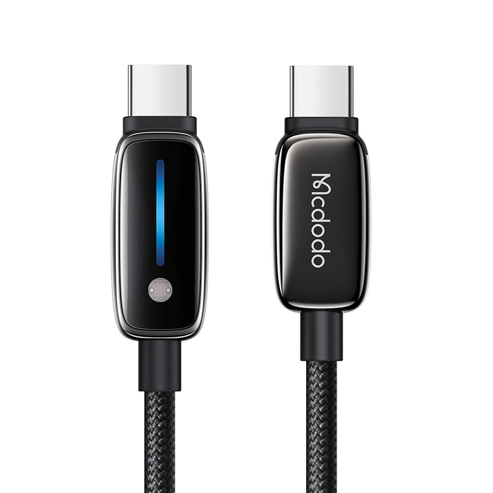 Cablu Date si Incarcare USB-C - USB-C McDodo CA-0100, 100W, 1.2m, Negru