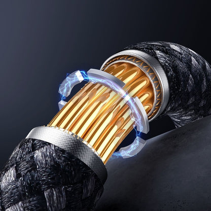 Cablu Date si Incarcare USB-C - USB-C McDodo CA-2000 Self Winding, 60W, 1.2m, Negru