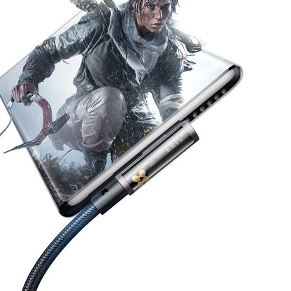 Cablu Date si Incarcare USB-C - USB-C McDodo CA-3400 Angled, 100W, 1.2m, Negru