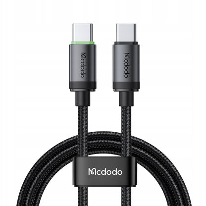 Cablu Date si Incarcare USB-C - USB-C McDodo CA-4410, 60W, 1m, Negru