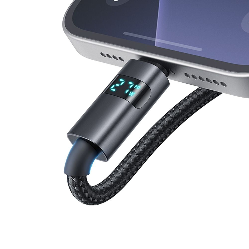 Cablu Date si Incarcare USB-C - USB-C McDodo CA-5610 Display, 100W, 1.2m, Negru