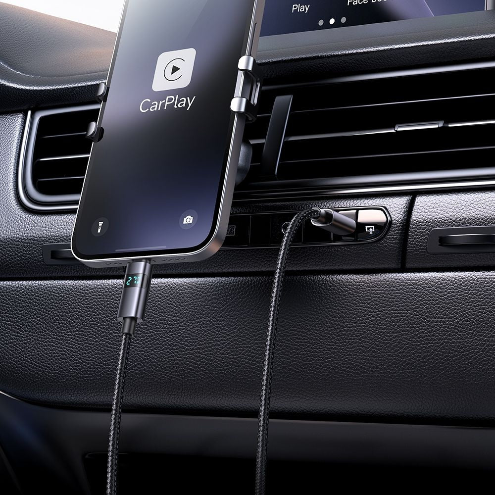 Cablu Date si Incarcare USB-C - USB-C McDodo CA-5610 Display, 100W, 1.2m, Negru