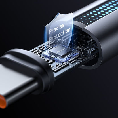 Cablu Date si Incarcare USB-C - USB-C McDodo CA-5740, 100W, 1.2m, Negru