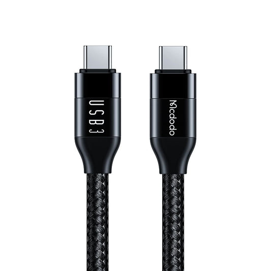 Cablu Date si Incarcare USB-C - USB-C McDodo CA-7132, 100W, 1.2m, Negru