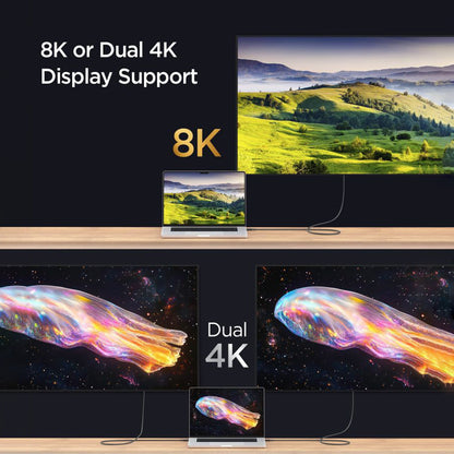 Cablu Date si Incarcare USB-C - USB-C Spigen EB24012CC, 240W, 1.2m, Negru ACA09461