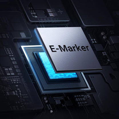 Cablu Date si Incarcare USB-C - USB-C UGREEN 65866 Display, 240W, 1m, Gri