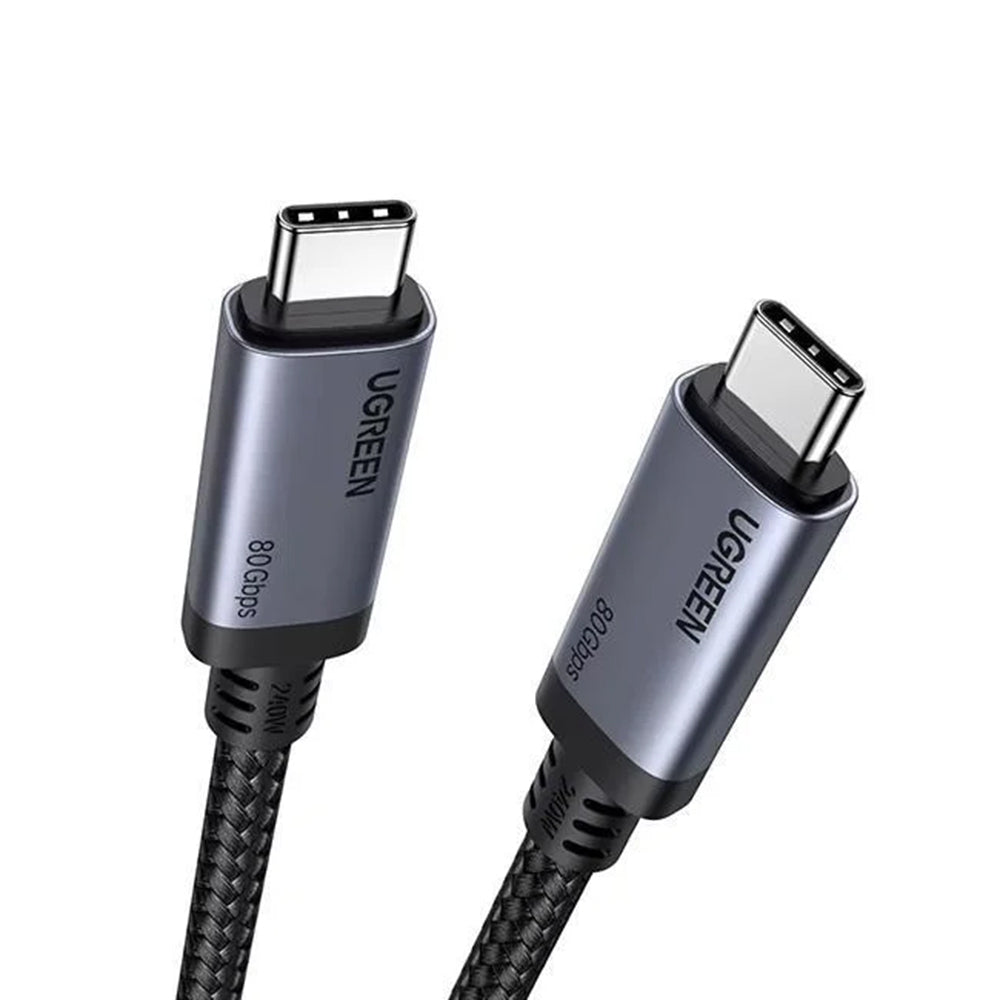 Cablu Date si Incarcare USB-C - USB-C UGREEN L706 (65383), 240W, 1m, Negru