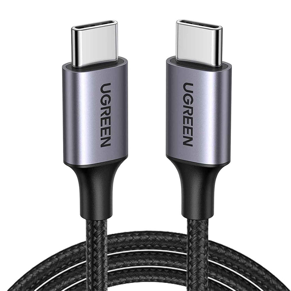 Cablu Date si Incarcare USB-C - USB-C UGREEN US261 (50152), 60W, 2m, Gri