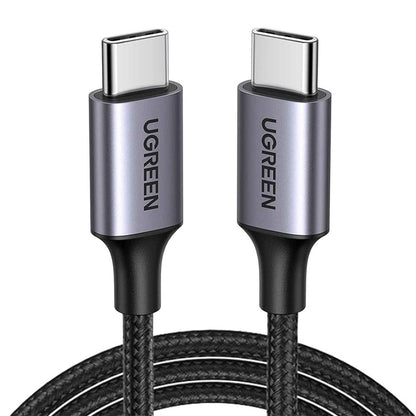 Cablu Date si Incarcare USB-C - USB-C UGREEN US261 (50152), 60W, 2m, Gri