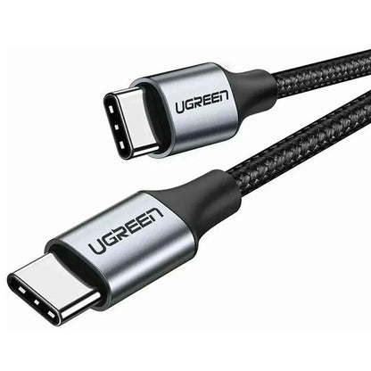 Cablu Date si Incarcare USB-C - USB-C UGREEN US261 (50152), 60W, 2m, Gri