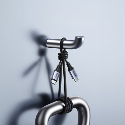 Cablu Date si Incarcare USB-C - USB-C UGREEN US535, 240W, 1m, Gri