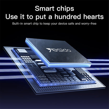 Cablu Date si Incarcare USB-C - USB-C Yesido CA183, 60W, 2m, Negru