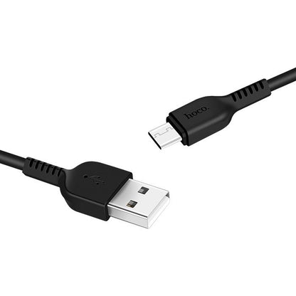 Kabel do ładowania i transmisji danych USB-A - USB-C HOCO Flash X20, 18 W, 3 m, czarny