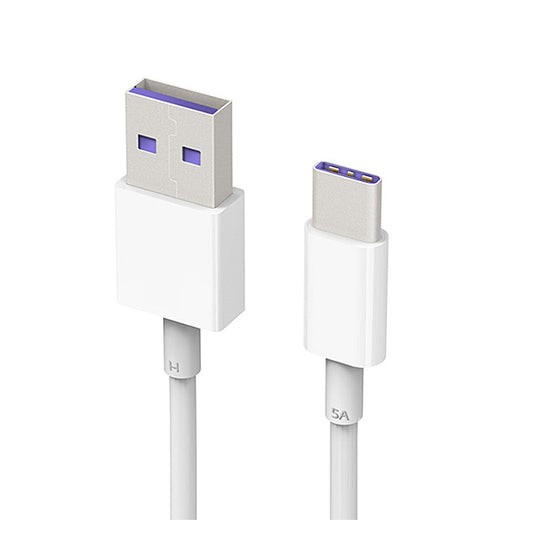 Cablu Date si Incarcare USB-A - USB-C Huawei AP71, 40W, 1m, Alb 4072007