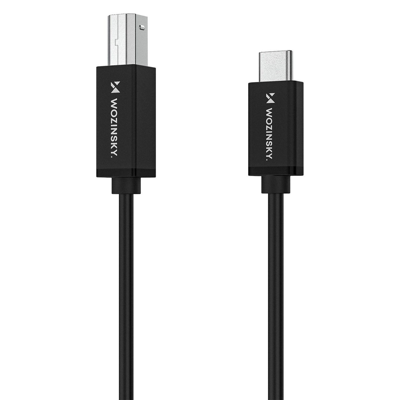 Cablu Imprimanta WZK WKDDY1S, USB-C - USB-B, 1m, Negru
