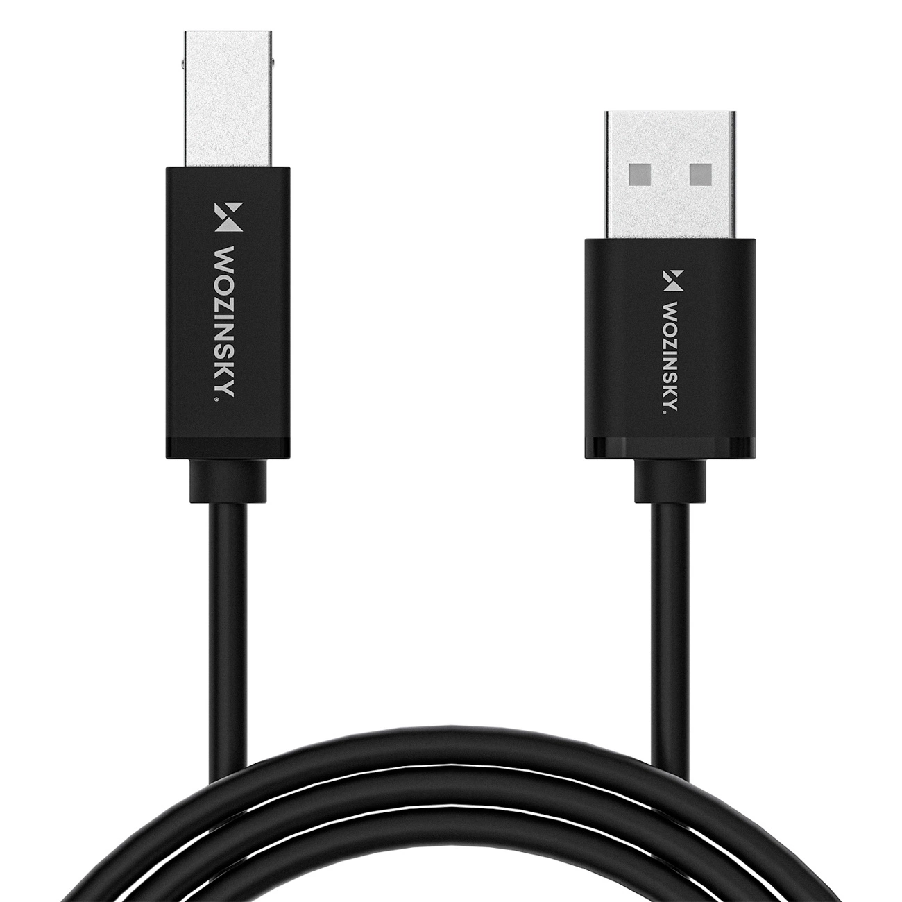 Cablu Imprimanta WZK WKDDY3S, USB-A - USB-B, 2m, Negru