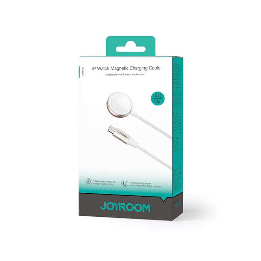Cablu Incarcare Joyroom S-IW011 pentru Apple Watch Series, Alb
