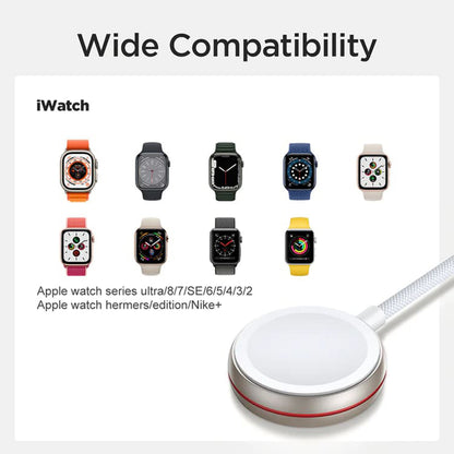 Cablu Incarcare Joyroom S-IW011 pentru Apple Watch Series, Alb