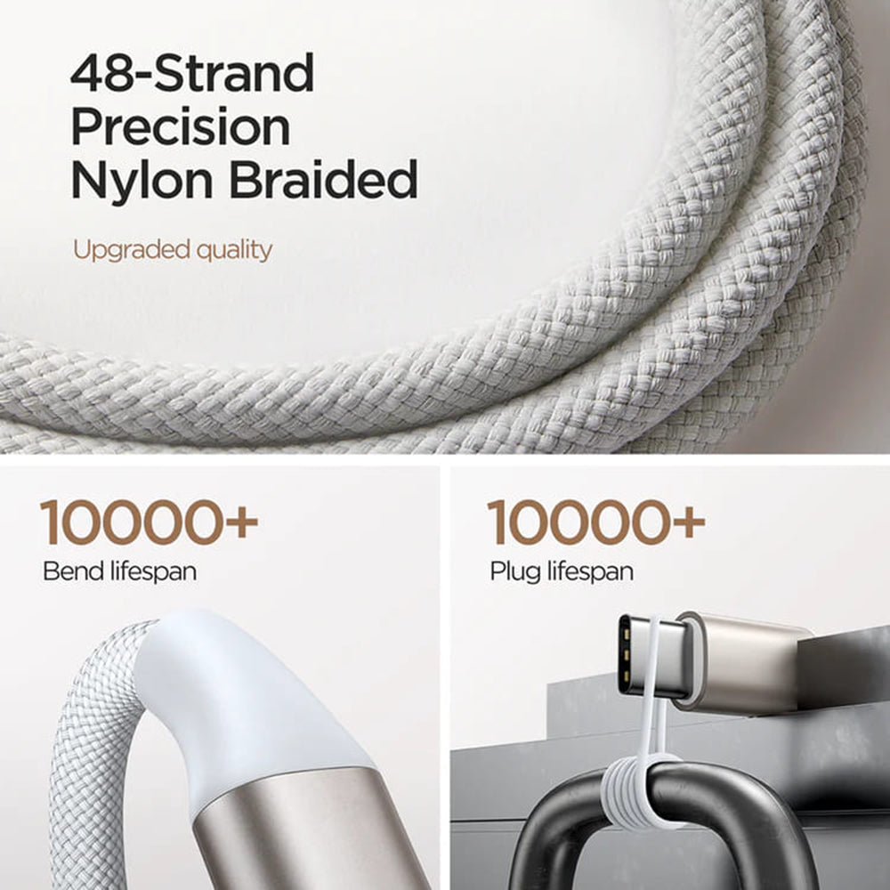 Cablu Incarcare Joyroom S-IW011 pentru Apple Watch Series, Alb