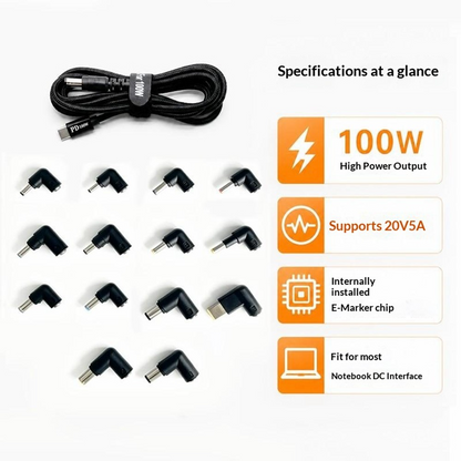 Cablu Incarcare OEM, 2m, 14in1, Negru