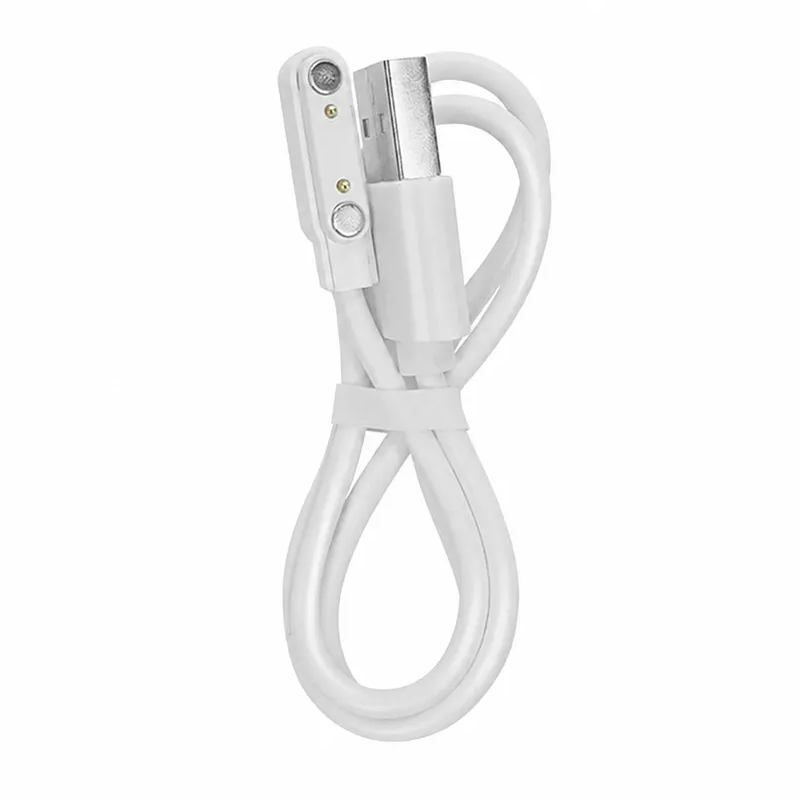 Cablu Incarcare pentru Smartwatch HOCO Y104, USB-A, Alb