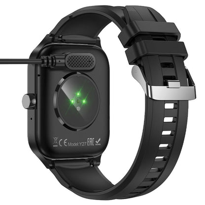 Cablu Incarcare pentru Smartwatch HOCO Y26 / Y27, USB-A, Negru