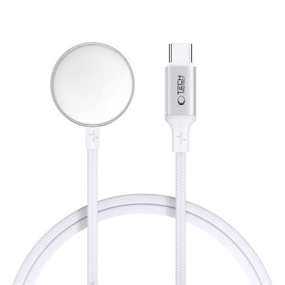 Incarcator Wireless Tech-Protect MC02 Ultraboost C pentru Apple Watch Series, USB-C, Alb