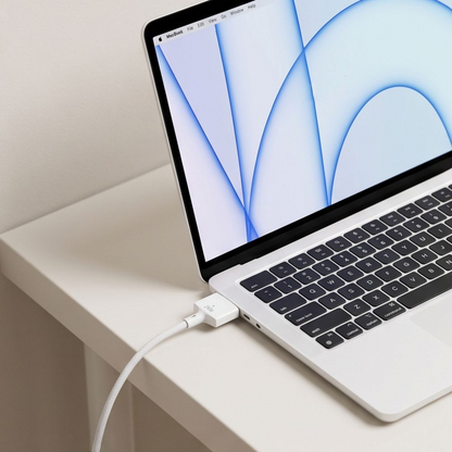 Cablu Incarcare Tech-Protect MMC01 Ultraboost, USB-C - MagSafe 3, 140W, 3m, Alb
