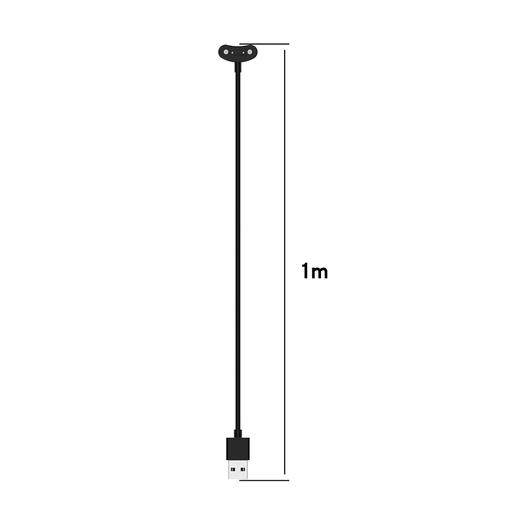 Cablu Incarcare Techsuit TCW1 pentru Mobvoi Watch Series, USB-A, Negru