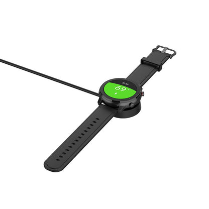 Cablu Incarcare Techsuit THA1 pentru Amazfit Watch Series, USB-A, Negru