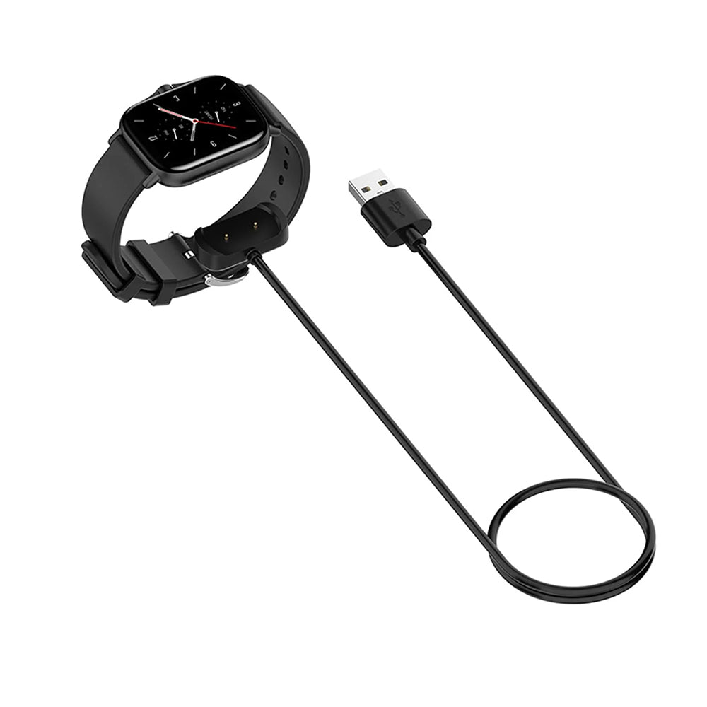 Cablu Incarcare Techsuit THA6 pentru Amazfit Watch Series, USB-A, Negru