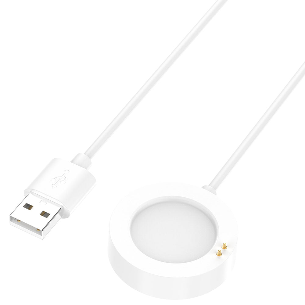Cablu Incarcare Techsuit TXC5 pentru Xiaomi Watch Series, USB-A, Alba