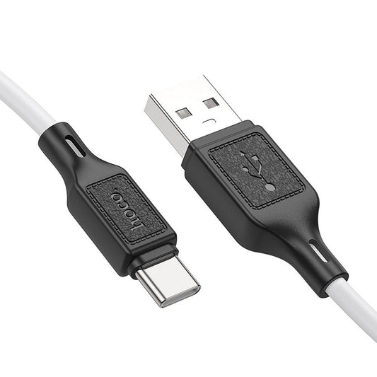 Cablu Date si Incarcare USB-A - USB-C HOCO X90, 60W, 1m, Alb