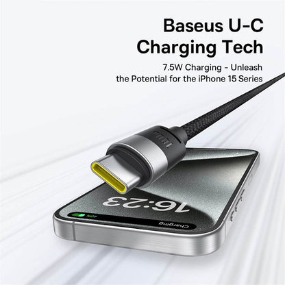 Cablu Incarcare USB-A - Lightning / microUSB / USB-C Baseus StarSpeed 3in1, 20W, 0.6m, Negru P10319900111-00