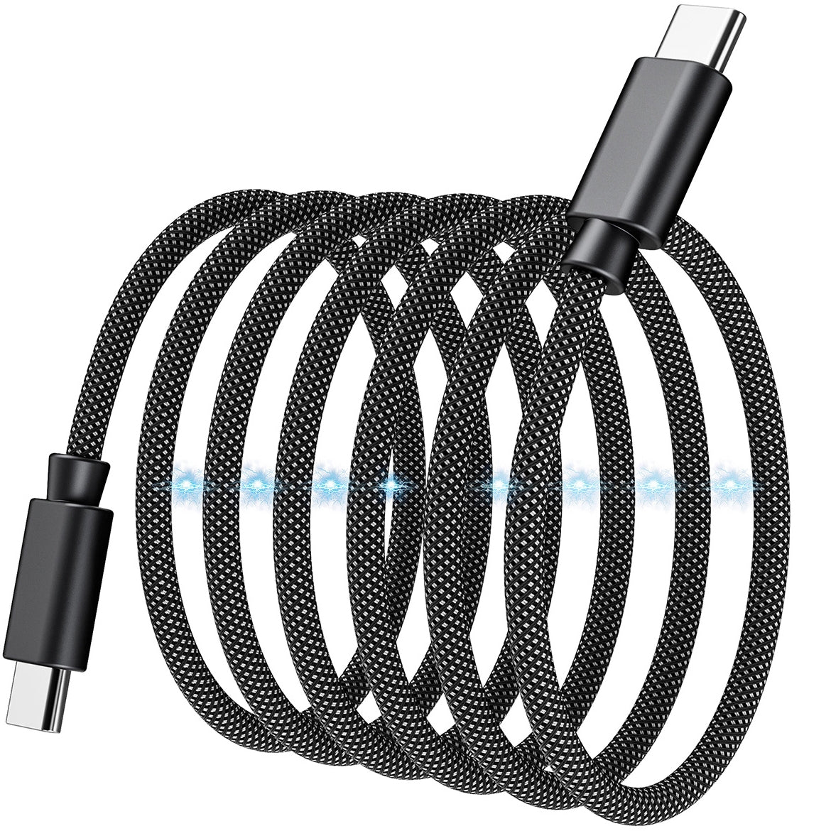 Cablu Incarcare USB-C - USB-C Choetech XCC-1052, 100W, 1.2m, Negru