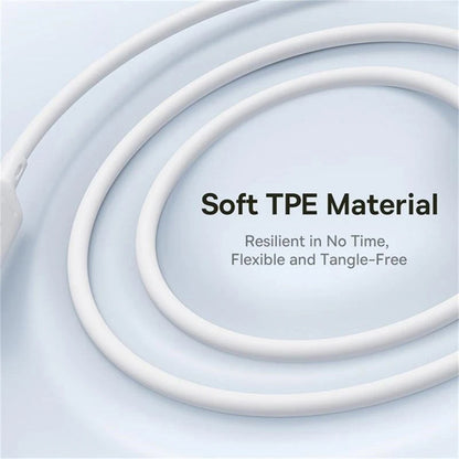 Cablu Incarcare USB-C - Lightning / microUSB / USB-C Baseus Silky 3in1, 100W, 1.5m, Alb P10377706213-00