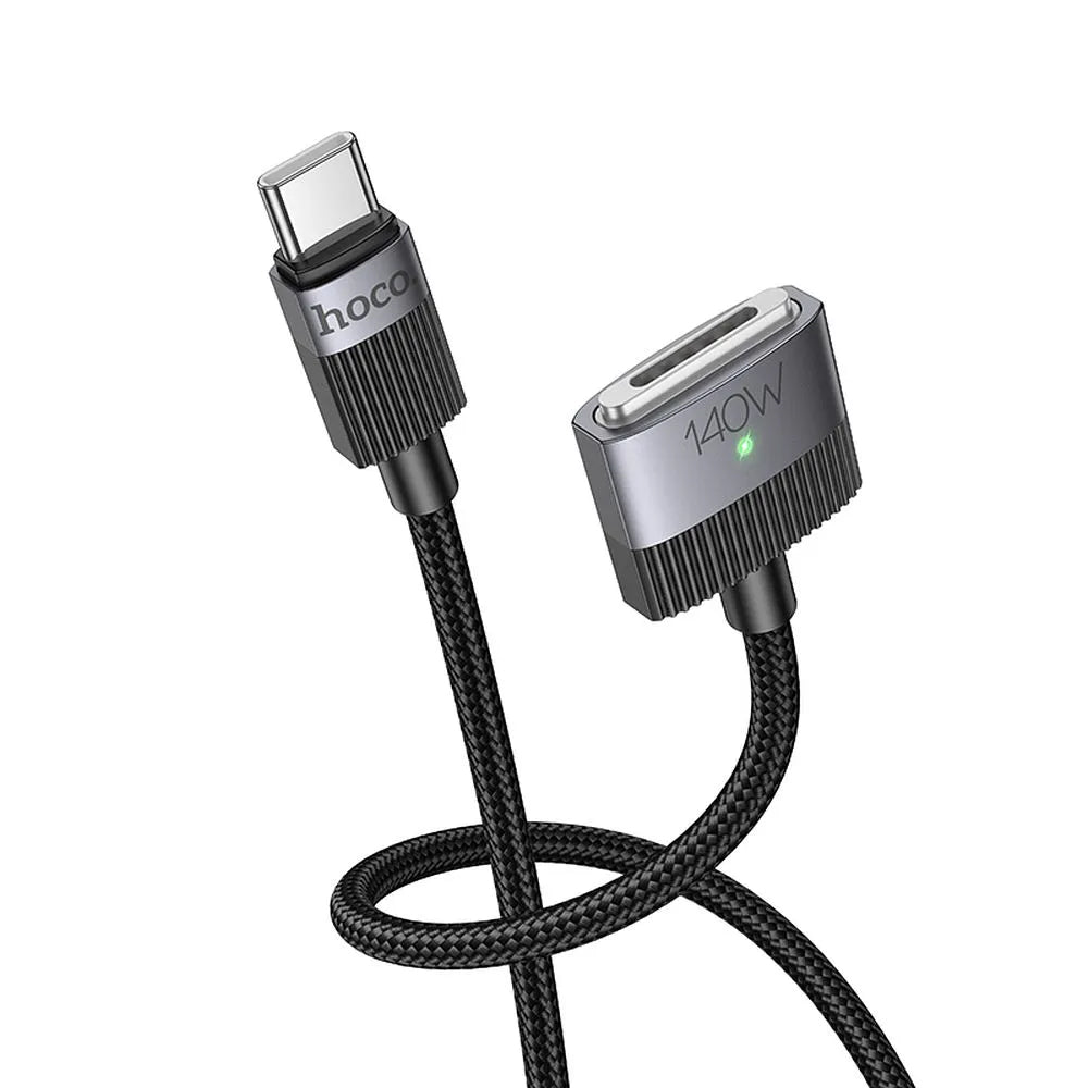 Cablu Incarcare HOCO U141, USB-C - MagSafe 3, 140W, 1.8m, Negru