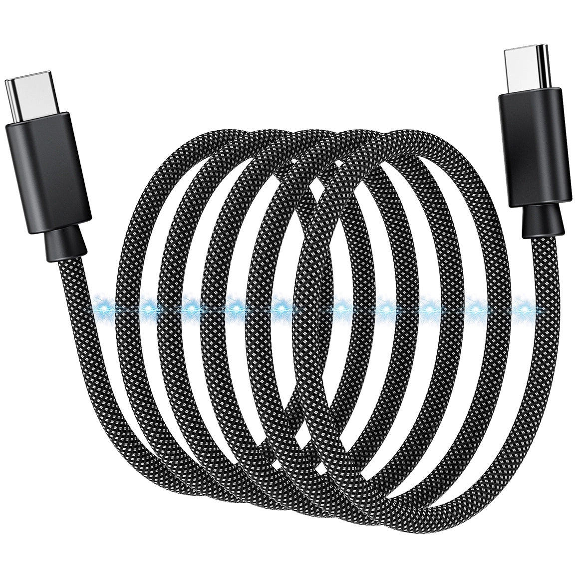 Cablu Incarcare USB-C - USB-C Choetech XCC-1052, 100W, 1.2m, Negru