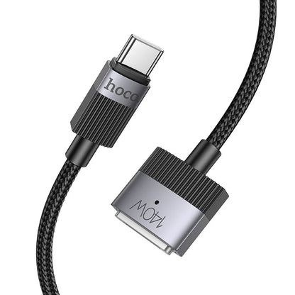 Cablu Incarcare HOCO U141, USB-C - MagSafe 3, 140W, 1.8m, Negru