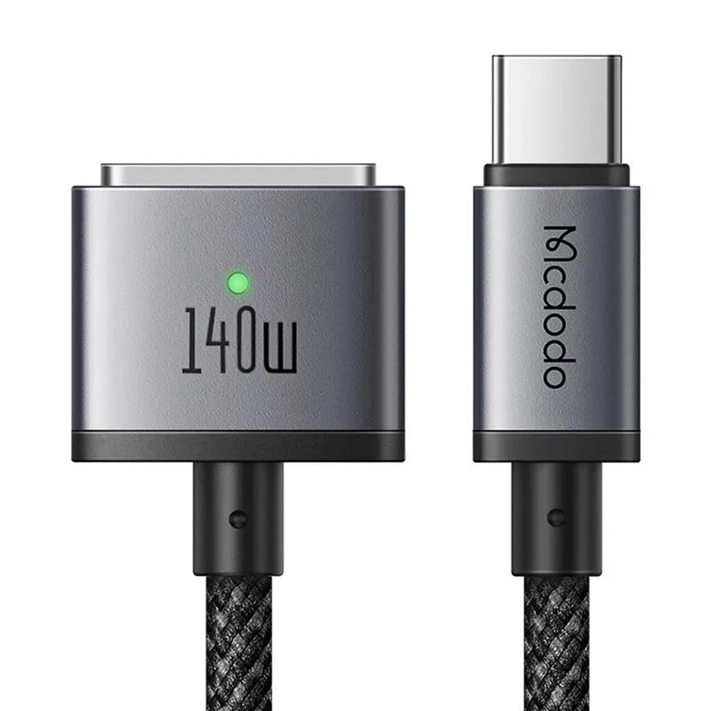 Cablu Incarcare McDodo CA-1470, USB-C - MagSafe 3, 140W, 2m, Negru