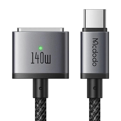Cablu Incarcare McDodo CA-1470, USB-C - MagSafe 3, 140W, 2m, Negru
