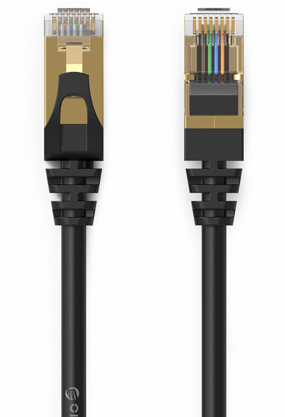 Cablu Retea Orico PUG-C7, UTP, Cat7, 3m, Negru