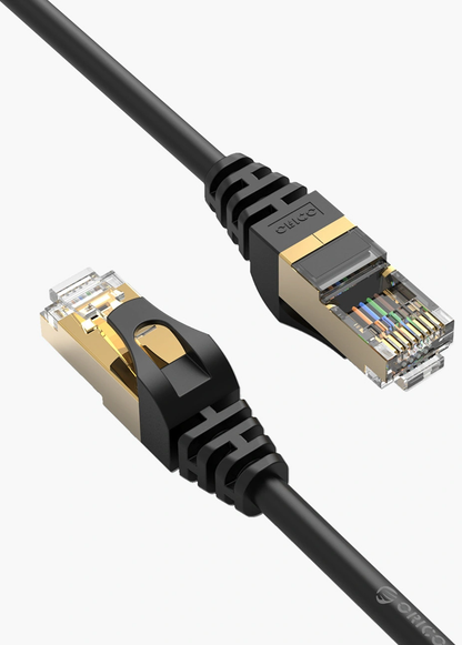 Cablu Retea Orico PUG-C7, UTP, Cat7, 3m, Negru