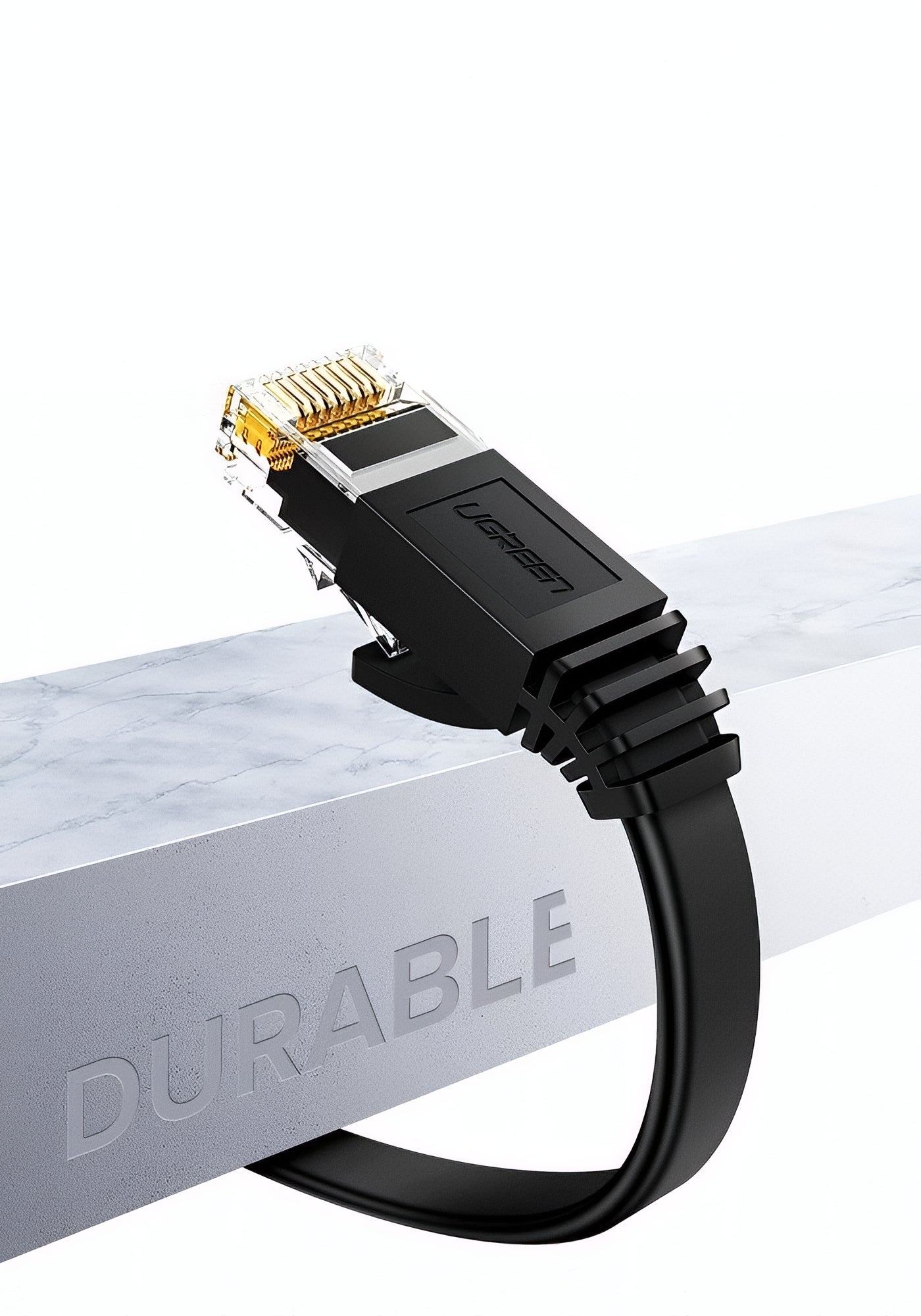 Cablu Retea UGREEN NW102, UTP, Cat6, 15m, Negru