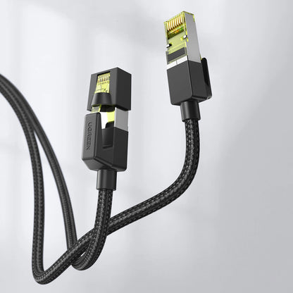 Cablu Retea UGREEN NW150, UTP, Cat7, 2m, Negru