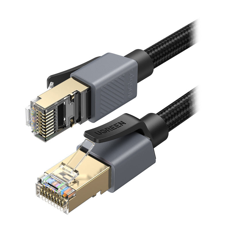 Cablu Retea UGREEN NW343, UTP, Cat8, 5m, Negru