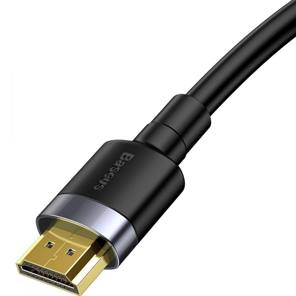 Cablu Video Baseus Cafule, HDMI - HDMI, 4K, 2m, Negru CADKLF-F01