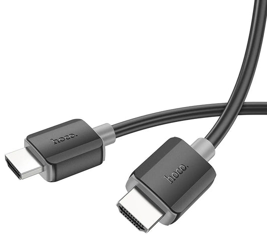 Cablu Video HOCO US08, HDMI - HDMI, 4K, 1m, Negru