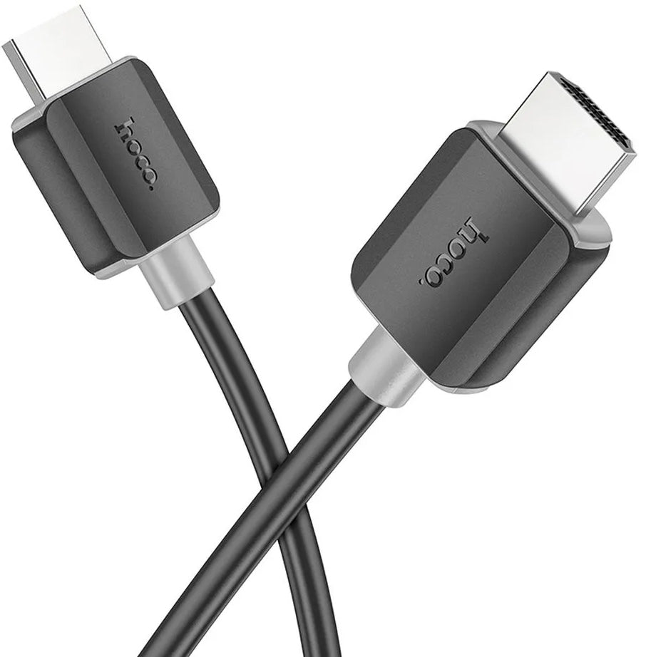 Cablu Video HOCO US08, HDMI - HDMI, 4K, 1m, Negru