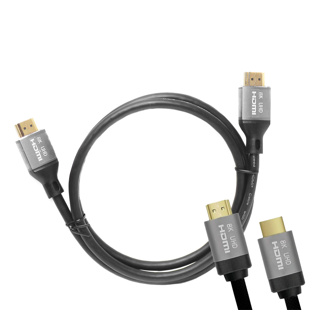 Cablu Video LTC Gold, HDMI - HDMI, 8K, 1m, Negru